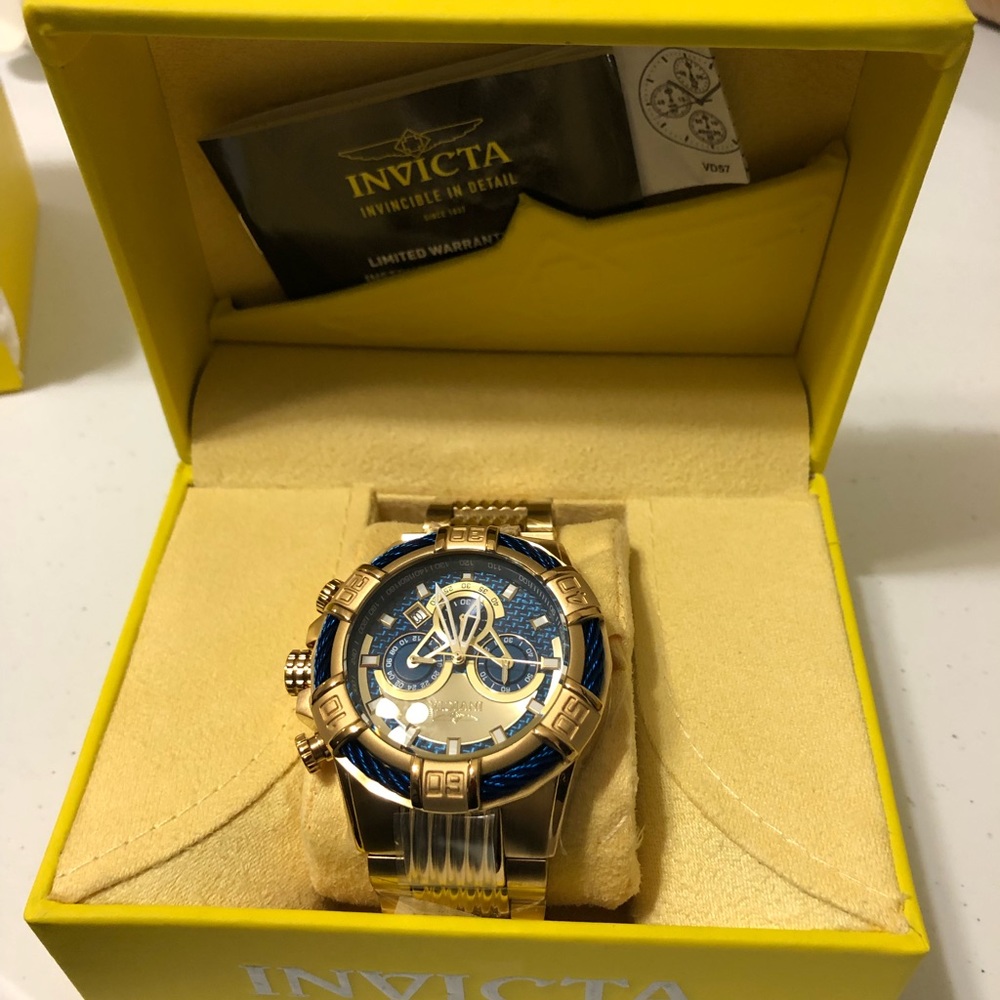 Invicta Gold Watch - Picture 2 of 5